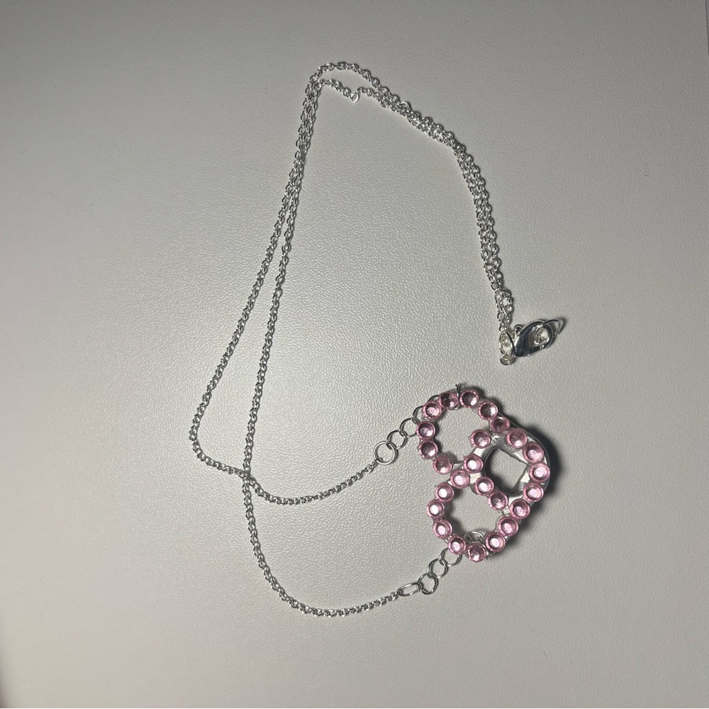 Handmade Soda Can Tab Heart Necklace